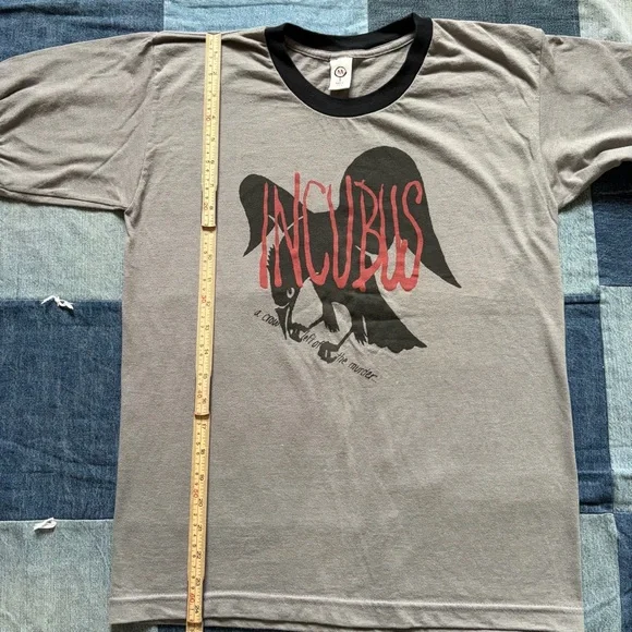 vintage incubus band a crow left of the murder 2004 AA tag size S - Picture 7 of 8
